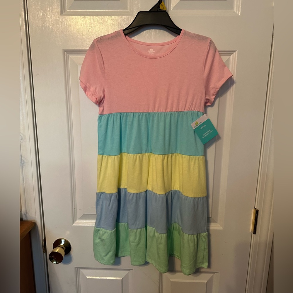 NWTS Colorful Striped Kids Dress various sizes available